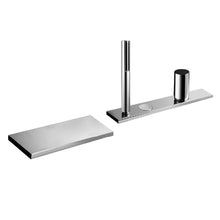 Load image into Gallery viewer, Milano 31933065 Deck-Mounted Bath Mixer in
Brushed Stainless with Shower Set