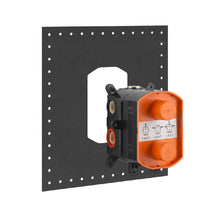 Load image into Gallery viewer, Rettangolo 20190.031 External Parts for Thermostatic Mixer in Chrome with Three-Way Diverter & 09269.031 built-in parts