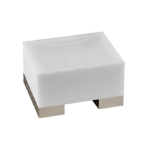Load image into Gallery viewer, Rettangolo 20825.149 Free-Standing Soap Holder in Finox / White