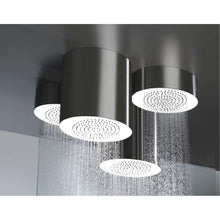 Load image into Gallery viewer, Segni 33021.238 Ceiling-Mounted Overhead Shower in Steel Mirror Size : 272 X 207 X 270 mm