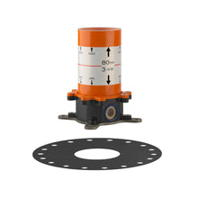 Load image into Gallery viewer, Rettangolo 53128.030 external parts for freestanding external bath mixer with handshower in copper PVDw/46189.031 build-in part