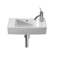 Load image into Gallery viewer, A327883000 Hall Washbasin Size: 50x25cm Color: White (Wt)