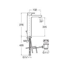 Load image into Gallery viewer, L90 5a3401c00 High Basin Mixer in Chrome