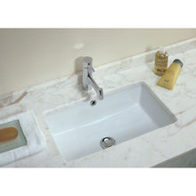 Load image into Gallery viewer, Agres 118370004 wash basin w/fixing kit, size 548 x 347 in white