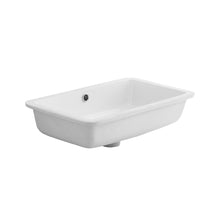 Load image into Gallery viewer, Agres 118370004 wash basin w/fixing kit, size 548 x 347 in white