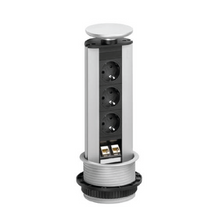 Load image into Gallery viewer, PC3SI Socket Port Made Of Silver with 3 Sockets