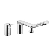 Load image into Gallery viewer, 27312845-00 Three-Hole Single-Lever Bath Mixer with Shower Set Finish : Chrome Plated