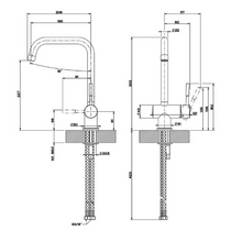 Load image into Gallery viewer, 50309.031 Kitchen Mixer Finish: Chrome