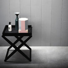 Load image into Gallery viewer, X Acom0622.Ru High Table with Removable Tray 400 X 473 X 700 mm in Brown Oak