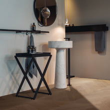 Load image into Gallery viewer, X Acom0622.Ru High Table with Removable Tray 400 X 473 X 700 mm in Brown Oak