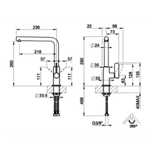 Load image into Gallery viewer, 50105.149 Sink Mixer in Finox