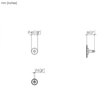 Load image into Gallery viewer, 83251979-06 Hook in Platinum Matt