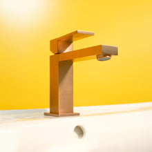 Load image into Gallery viewer, Rettangolo 20001.708 Basin Mixer in Brushed Copper Pvd
