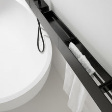 Load image into Gallery viewer, Sen Asen0922.N Towel Holder 800 X 120 X 140 mm in Black