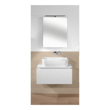 Load image into Gallery viewer, Architectura 412760R1 rectangular wash basin 600mm in white alpin ceramicplus