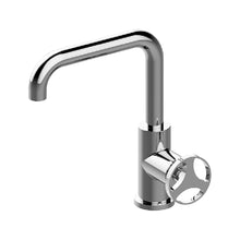 Load image into Gallery viewer, E-11400-C19-PC single lever progressive basin mixer in polish chrome with 153mm spout