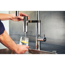 Load image into Gallery viewer, 120.0551.218 Vital Capsule 2 in 1 filter tap in chrome and gunmetal with J-spout 2 合 1 過濾龍頭 - J 型出水咀