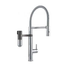 Load image into Gallery viewer, 120.0551.219 Vitual Capsule 2 in 1 semi-professional filter tap in chrome and gunmetal 2合1半專業過濾龍頭