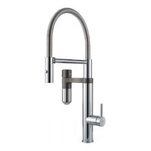 Load image into Gallery viewer, 120.0551.219 Vitual Capsule 2 in 1 semi-professional filter tap in chrome and gunmetal 2合1半專業過濾龍頭