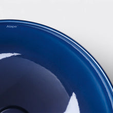 Load image into Gallery viewer, Alape 3900 000 092 Aqua dish basin D300mm in deep blue without tap hole and overflow, with drain valve and valve cap