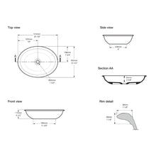 Load image into Gallery viewer, Radford VB-RAD-51-RAL3015 washbasin in pink gloss QUARRYCAST™