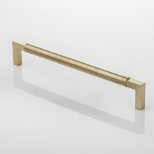 Load image into Gallery viewer, CH1072.02.PBW Ashworth solid brass cabinet handle polished brass waxed, A:224mm B:234mm C: 41mm