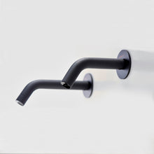 Load image into Gallery viewer, 237890 Extreme CS soap dispenser E Delivers liquid soap brass spout, powered by 12V transformer in special finish Matt Black