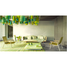 Load image into Gallery viewer, Baia B50F Outdoor Armchair, 770w x 790d x 840h Base Natural Sassafras Wood LE002 , Frame Avorio ME002