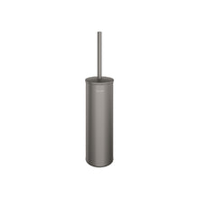 Load image into Gallery viewer, 4051C Be-Line® SS304 wall-mounted toilet brush set with lid in powder-coated finish