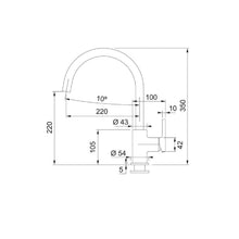 Load image into Gallery viewer, Franke CT 9020C (220-1194) sink mixer in chrome 星盆龍頭