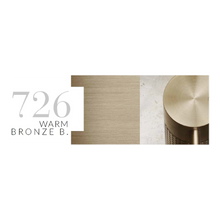 Load image into Gallery viewer, VIA MANZONI 44632.726 + 38455.031 one-way mixer in 726 Warm Bronze Brushed PVD