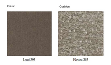 Load image into Gallery viewer, Fat-Sofa *FS91B Armchair, 910w x 1010d x 720h mm, Fabric Luni 303, Fat-Sofa *FS55C Armchair, 550w x 400d mm, Fabric Elettra 2492253