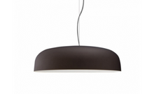 Load image into Gallery viewer, Canopy Small 421 Suspension Lamp, D600 x 210h mm, Frame White & Bronze, light source included, 1 x max 25W (LED) 3000°K 4500 lm CRI>85