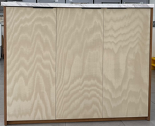 Load image into Gallery viewer, Custom Shoes Cabinet, 1550w x 430d x 1235h mm, Wood Veneer with Dedar Amoir Libre 0014 Wall paper
