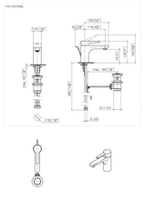 Load image into Gallery viewer, YAMOU 33501831-00 Single-lever basin mixer with pop-up waste in polished chrome