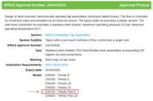 Load image into Gallery viewer, 239150 Trendy Plus E Sensor Pillar Tap, A/C Operated Finish: Chrome