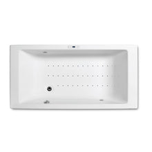 Load image into Gallery viewer, Vythos 26n017000 Rectangular Acrylic Bath 1800 X 900 X 420 mm in White with Airpool Hydromassage