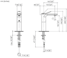 Load image into Gallery viewer, Lissé 33526845-00 Deck-mounted Single-lever Basin Mixer in polished Chrome