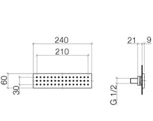 Load image into Gallery viewer, 36517979-00 WATER BAR w/3520697090 Concealed Part