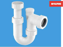 Load image into Gallery viewer, Asa10v 1-1/4" Anti- Syphonage Plastic Tubular Swivel Basin Bottle Trap with Adjustable Inlet (For Pvc Connection)