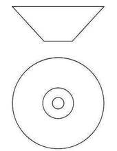 Load image into Gallery viewer, TEKNO50T01 Tekno Materic 50 washbasin 500 x 162 mm in clear