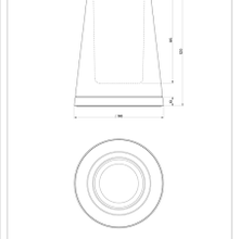 Load image into Gallery viewer, Cono 45431.031 Free Standing Tumbler Holder