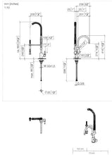 Load image into Gallery viewer, Tara 33.880.888.00 TARA Profi single-lever mixer in Chrome