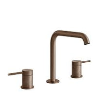 Load image into Gallery viewer, 316 Cesello 54412.708 three-hole basin mixer in copper brushed PVD without waste