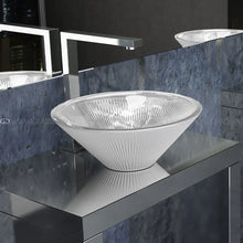 Load image into Gallery viewer, TEKNO50T01 Tekno Materic 50 washbasin 500 x 162 mm in clear