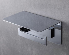 Load image into Gallery viewer, 790012.211 Maxima Paper holder 170 x 90 x 120 mm in Aliseo (211) polished black chrome