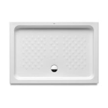 Load image into Gallery viewer, A3740HR000 (EU) Italia rectangular shower tray 1200 x 700 mm (waste: dia.90mm) in white