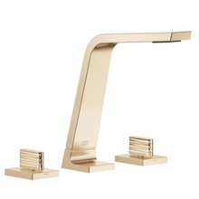 Load image into Gallery viewer, 13715705-46 (XV-009597) CL1 deck-mounted basin spout, 20006705-46 (XV-009598) & 20006706-46 (XV-009599) deck valves in champagne matt