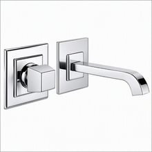 Load image into Gallery viewer, Mimi 31203.031 Basin Spout with 211 Projection with Mimi 31206.031 Built-In Basin Mixer Control in Chrome
