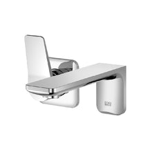 Load image into Gallery viewer, 36810845.00 wall-mounted basin mixer in chrome with 35807970.90 concealed rough part, mixer on left
